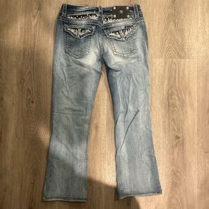 Vintage Miss Me jeans. Petite! Embroidered and embellished.